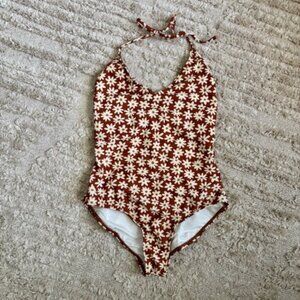 Rylee + Cru Floral One-Piece Swimsuit